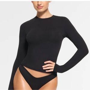SKIMS cotton jersey long sleeve